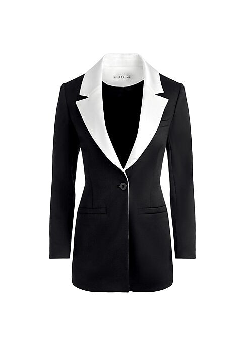 Chic Contrast Blazer