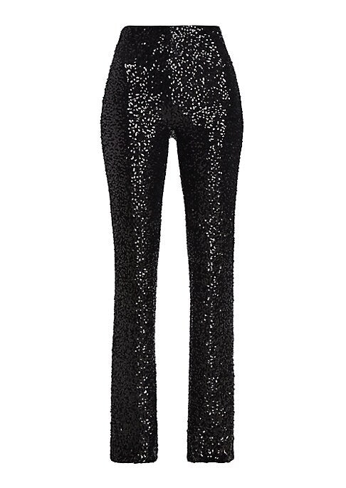 Glistening Flare Pants