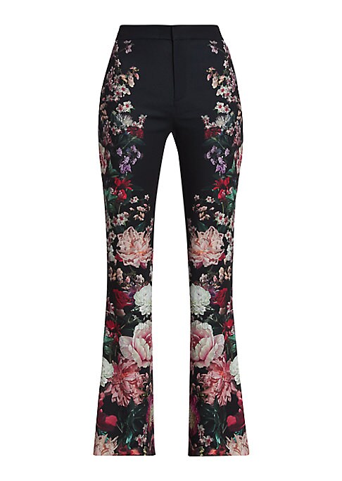 Floral Flare Trousers