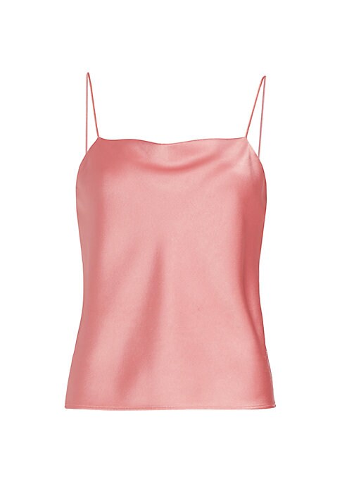 Lustrous Satin Cowl Camisole