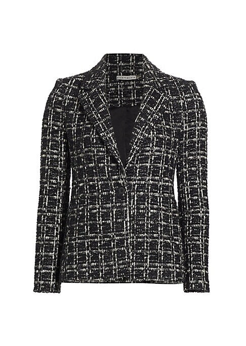 Chic Plaid Tweed Jacket