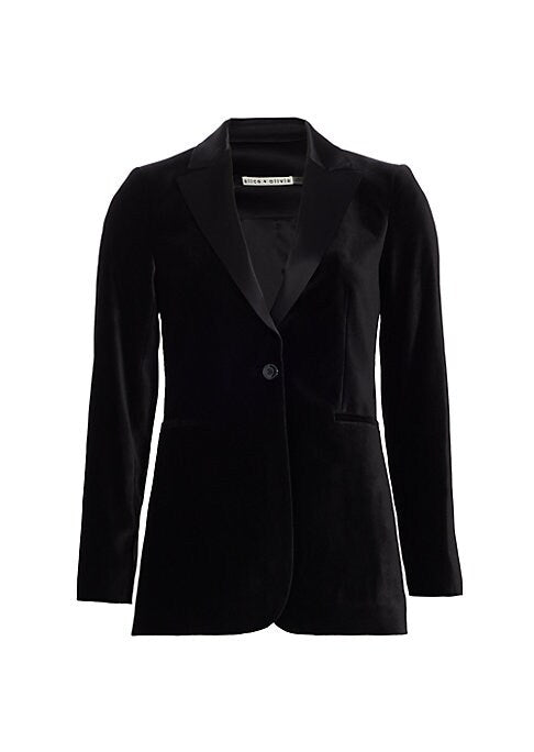 Velvet Chic Blazer