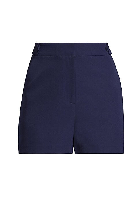 Chic Buttoned Minimalist Shorts