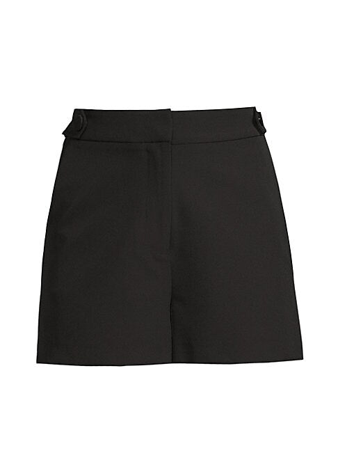 Chic Minimalist Tailored Shorts