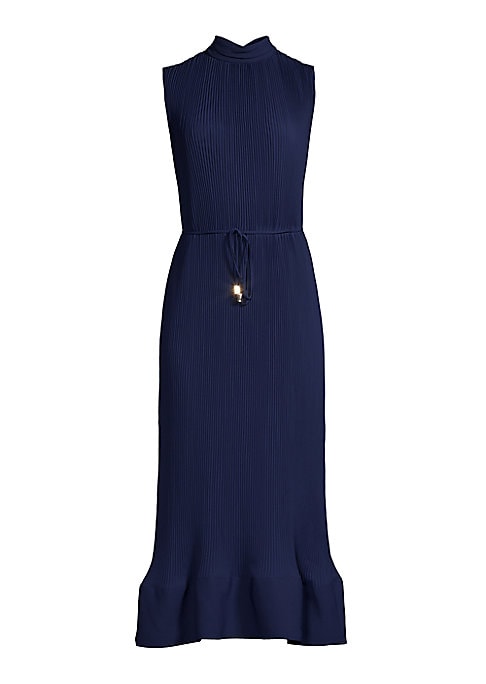 Ruffled Elegance Midi Dress