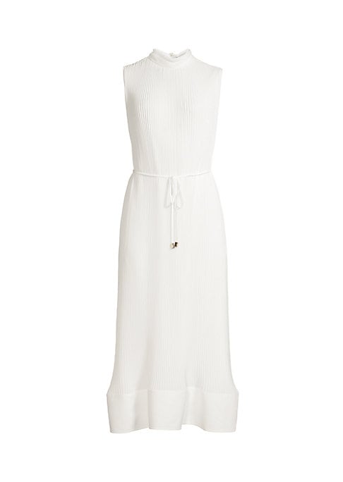 Ruffled Elegance Midi Dress