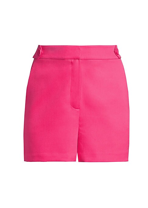 Chic Buttoned Minimalist Shorts
