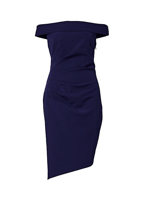 Chic Off-Shoulder Midi Dress