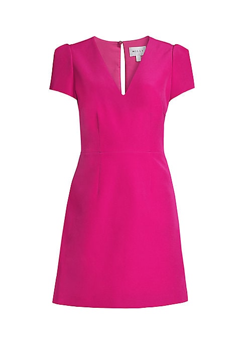 Chic V-Neck Mini Dress