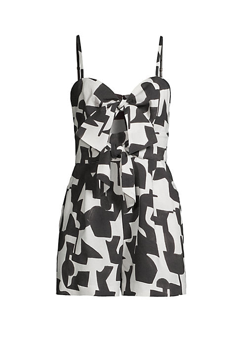 Geometric Cut-Out Jumpsuit