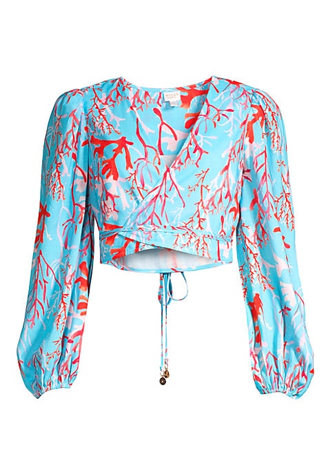Chic Printed Crop Top