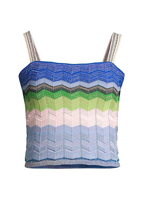 Shimmering Zigzag Tank