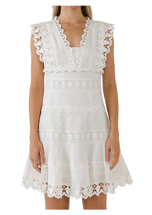 Lace Delight Mini Dress
