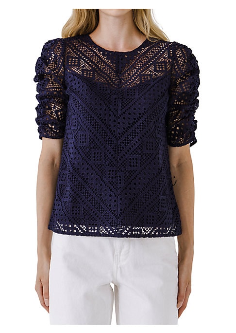 Embroidered Elegance Top