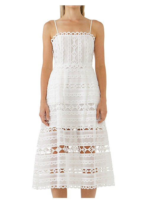 Lace Midi Elegance