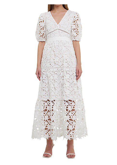 Lace Elegance Maxi Dress