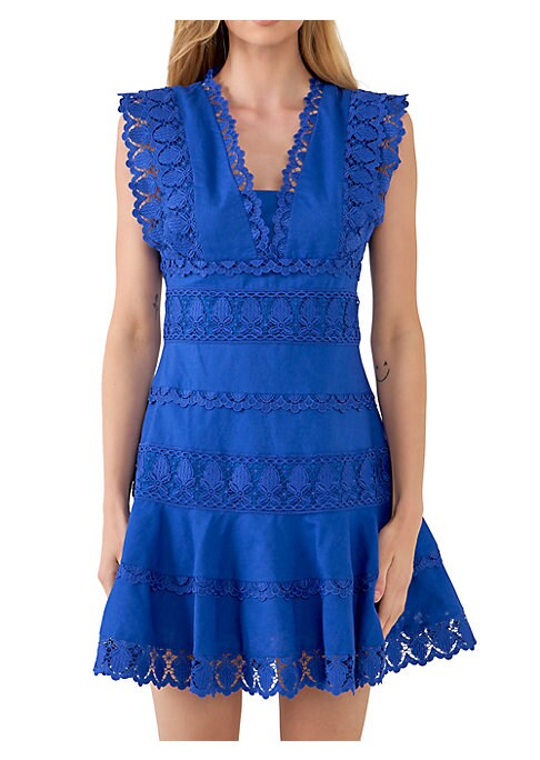 Lace Delight Mini Dress