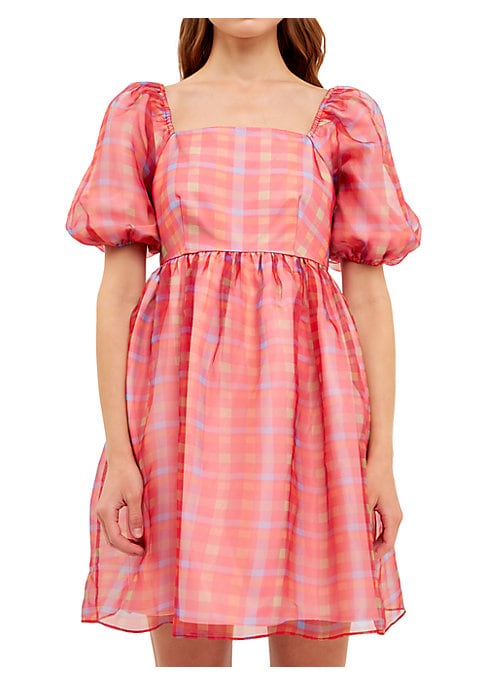 Puff Sleeve Party Dress