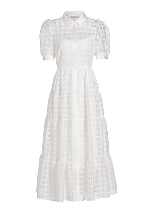 Sheer Elegance Midi Dress