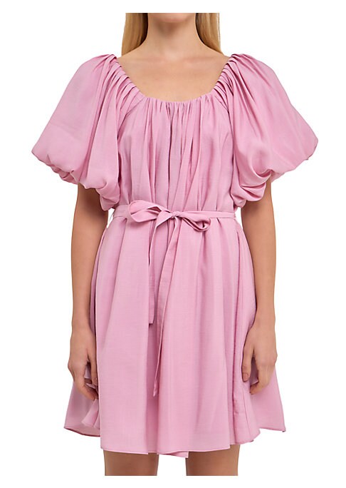 Chic Puff Sleeve Dress
