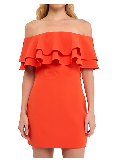 Flirty Ruffle Dress
