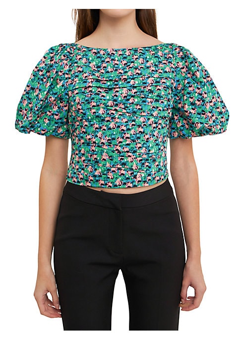 Vibrant Floral Blouse