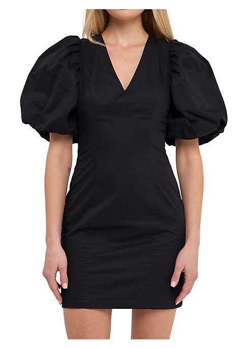 Chic Open Back Dress
