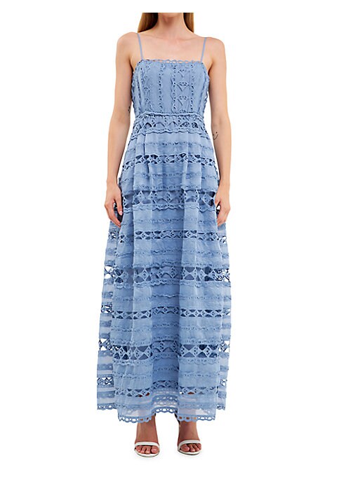 Lace Elegance Maxi Dress