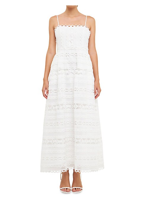 Lace Elegance Maxi Dress