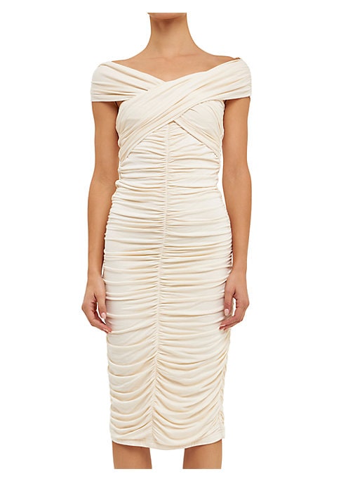 Chic Off-Shoulder Stunner