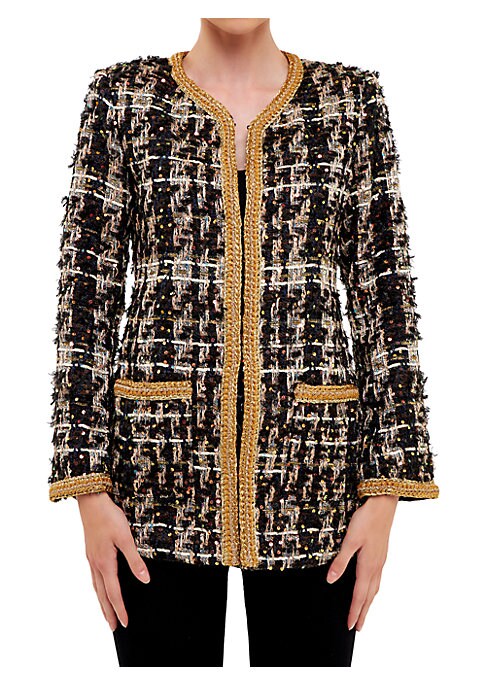 Chic Sequin Blazer