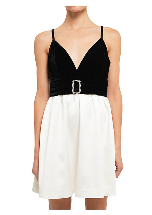Glamour Evening Mini Dress