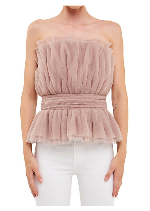 Tulle Elegance Top