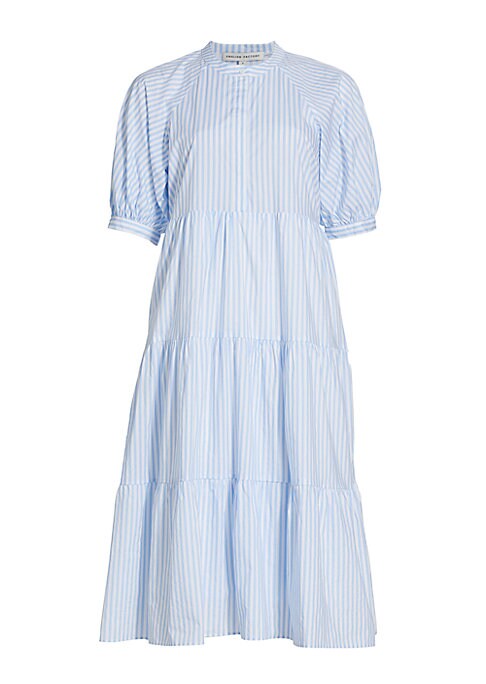 Chic Tiered Puff Dress