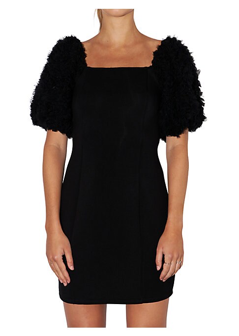 Chic Puff Sleeve Dress