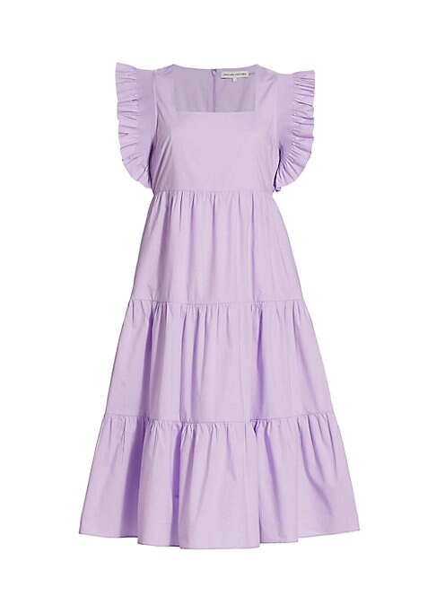 Fluttering Elegance Midi Dress