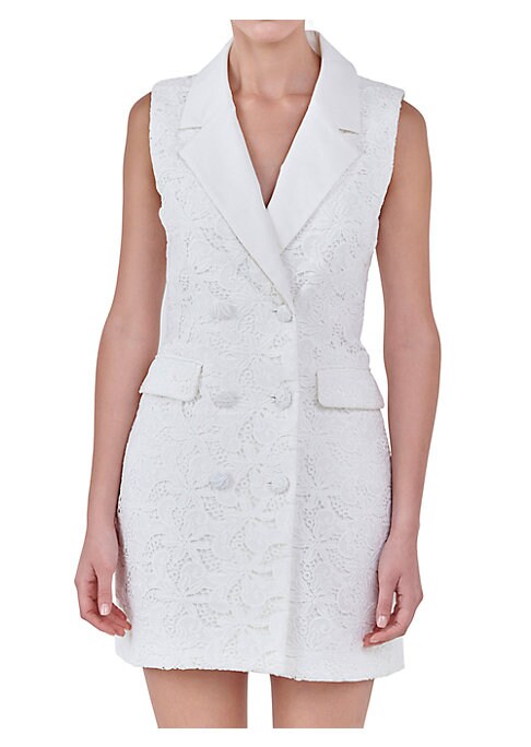 Chic Blazer Mini Dress