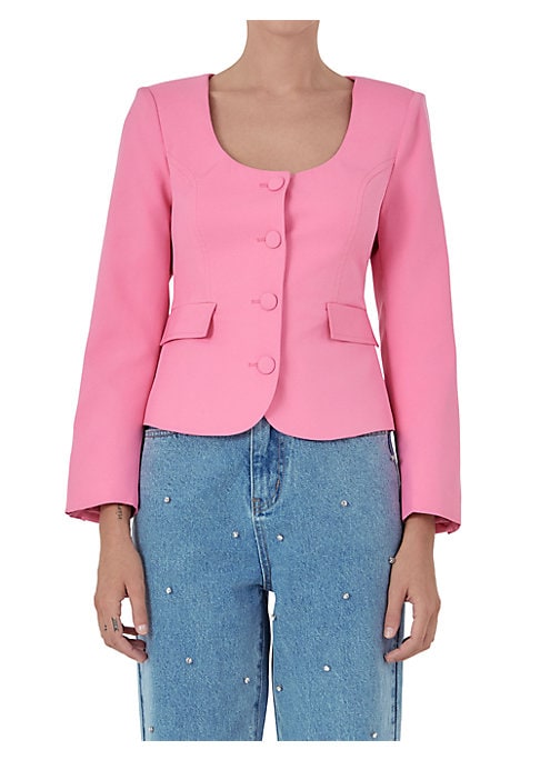 Trendy Tweed Top