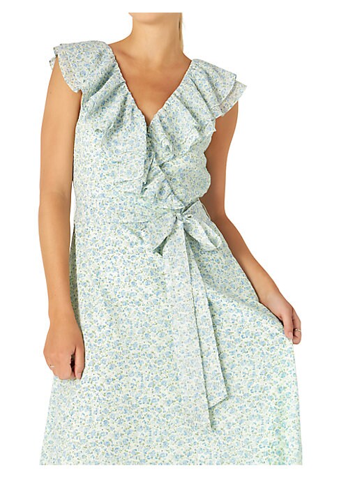 Elegant Floral Maxi Dress
