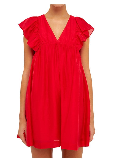 Flouncy V Neck Delight