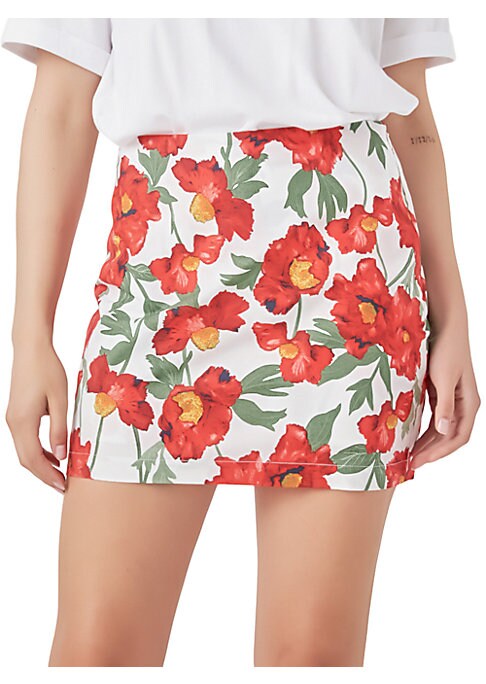 Floral Chic Skort
