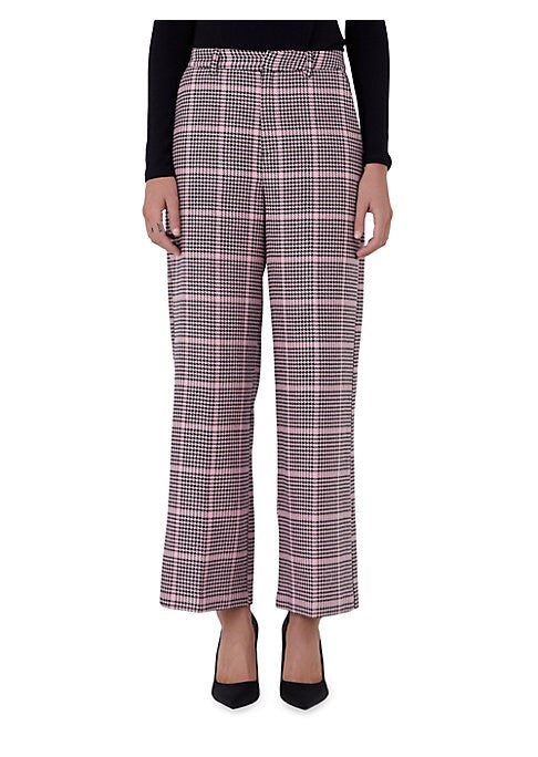 Chic Checkered Trousers