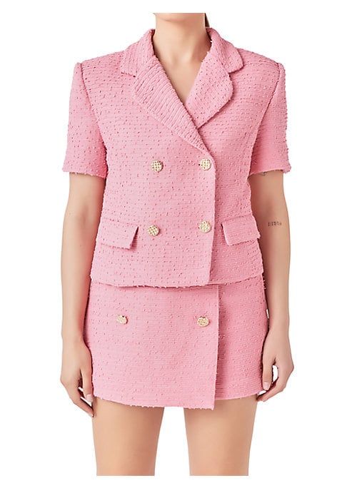 Chic Tweed Blazer