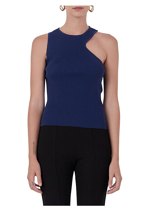 Chic Cutout Knit Tank