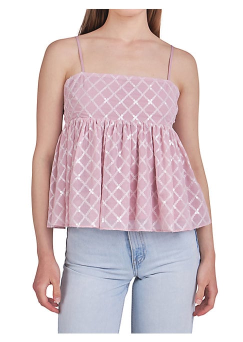 Glimmering Elegance Top