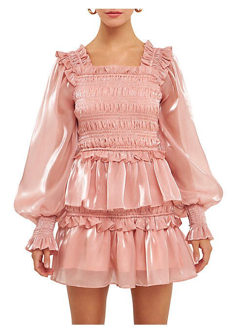 Chic Puff Sleeve Dress