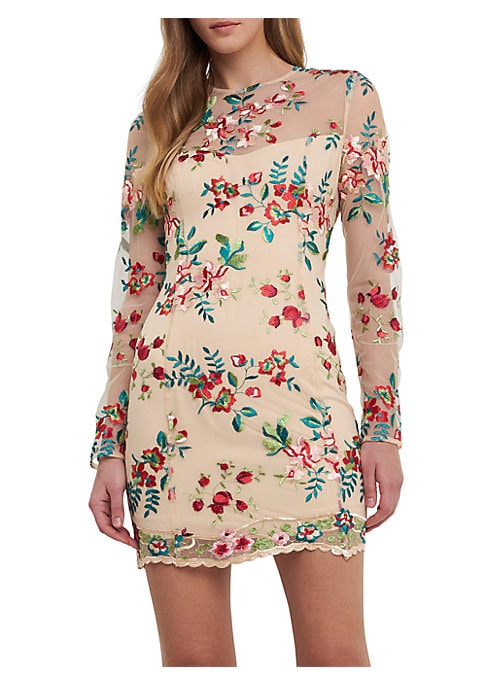 Embroidered Elegance Dress