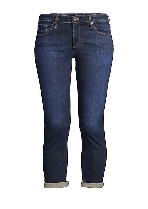 Cropped Stretch Skinny Jeans