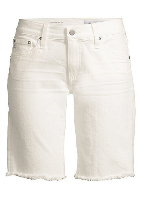 Frayed Aesthetic Denim Shorts