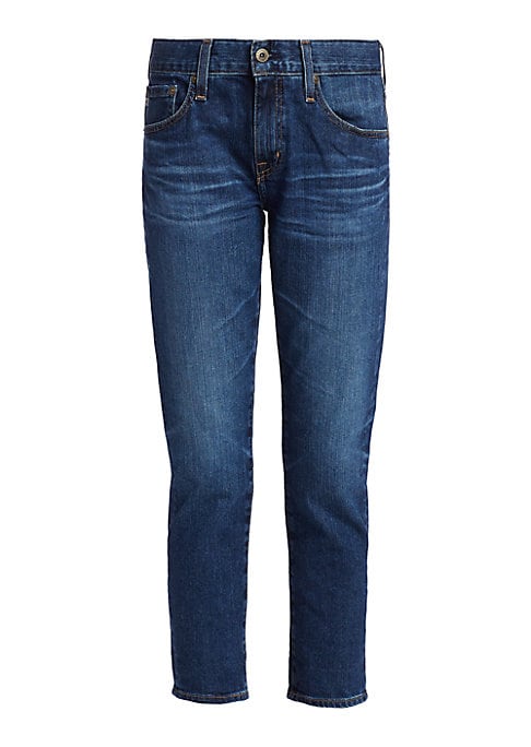 Mid-Rise Slim Stretch Jeans